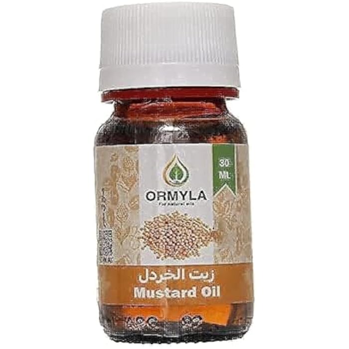 Ormyla Mustard Oil Virgin for Hair, Skin and Body, 30ml